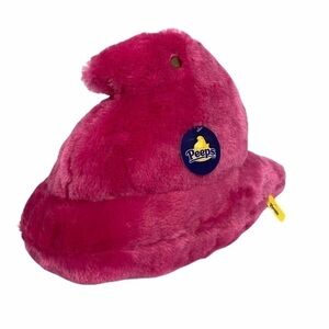 Peeps‎ Marshmallow Chick Shaggy Pink Plush 13"  NEW